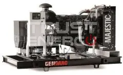 Дизельный генератор Genmac G500VO с АВР Открытая на раме Volvo TAD 1641 GE trustenergo.ru