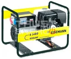 Бензиновый генератор Eisemann E 5400 Открытая на раме Honda GX270 trustenergo.ru

