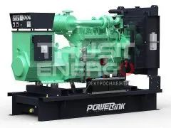 Дизельный генератор PowerLink GMS80C с АВР Открытая на раме Cummins  trustenergo.ru
