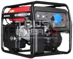Бензиновый генератор Honda EG 5500 CXS с АВР Открытая на раме Honda GX390 trustenergo.ru
