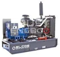 Дизельный генератор Elcos GE.JD3A.220/200.BF с АВР Открытая на раме John Deere  trustenergo.ru