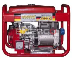 Бензиновый генератор AMG H 6000E Открытая на раме Honda GX390 trustenergo.ru