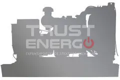 Газовый генератор Energo HGE-215 T5 NG с АВР Открытая на раме  TG190G5VTW86 trustenergo.ru