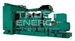 Дизельный генератор Cummins C2000D5 Открытая на раме Cummins QSK60G3 trustenergo.ru