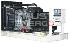 Дизельный генератор Hertz HG 34 PM Открытая на раме Perkins 1103A-33G trustenergo.ru
