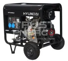 Дизельный генератор Hyundai DHY 6000LE Дизельный генератор Hyundai DHY 6000LE Hyundai